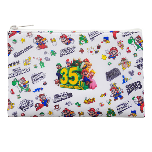 Super Mario Bros. 35th Anniversary Zipper Pouch